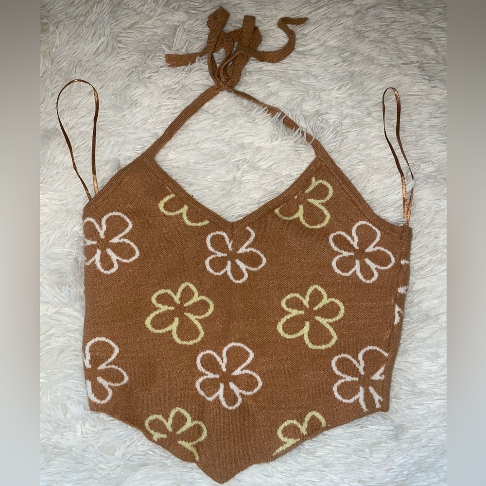 L.A Hearts Handkerchief Sweater Tank Top